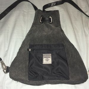 FOSSIL CORDUROY BACKPACK